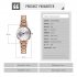 SKMEI Simple Casual All match Quartz Watch for Women Girls   Rose Gold