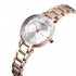 SKMEI Simple Casual All match Quartz Watch for Women Girls   Rose Gold