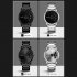 SKMEI Simple Style Fashion Men Quartz Watch Luxury Chic Steel Band 30M Waterproof Men Watches   BLACK