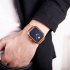 SKMEI Unisex Square Shape Casual Quartz Watch Sliver