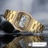 SKMEI Women Fashion Alarm Clock Waterproof Diamond Electronic Watch Silver