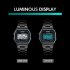 SKMEI Women Fashion Alarm Clock Waterproof Diamond Electronic Watch Silver
