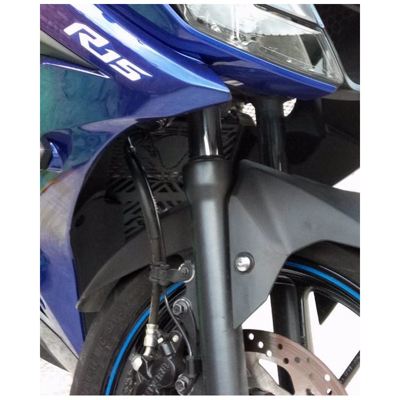 Motorcycle Radiator Grille Aluminium Alloy Water Tank Guard Protective Cover for YAMAHA R15 V3  