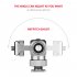 SLR Camera Gimbal Fixed Bracket Holder with 1 4 Hot Shoe Mount Accessories Black