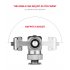 SLR Camera Gimbal Fixed Bracket Holder with 1 4 Hot Shoe Mount Accessories Silver