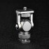 SLR Camera Gimbal Fixed Bracket Holder with 1 4 Hot Shoe Mount Accessories Silver