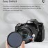 SLR Camera Magnetic Filter Adapter Ring Lens Filter Quick Switch Adapter Holder Bracket For Canon Nikon Sony 77MM
