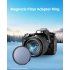 SLR Camera Magnetic Filter Adapter Ring Lens Filter Quick Switch Adapter Holder Bracket For Canon Nikon Sony 67MM