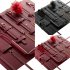 SM Leather Bondage Sets Restraint Kits Bed Restraints Cuffs Blindfold Spanking Paddle Black For Women And Couples red suit