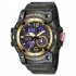 SMAEL Luxury Men Fashion Business Watch Led Digital Sports Quartz Wristwatch Casual Waterproof Calendar Clock Watches black