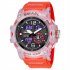 SMAEL Luxury Men Fashion Business Watch Led Digital Sports Quartz Wristwatch Casual Waterproof Calendar Clock Watches Navy blue