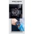 SMAEL Luxury Men Fashion Business Watch Led Digital Sports Quartz Wristwatch Casual Waterproof Calendar Clock Watches black gold