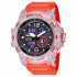 SMAEL Luxury Men Fashion Business Watch Led Digital Sports Quartz Wristwatch Casual Waterproof Calendar Clock Watches green