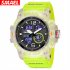 SMAEL Luxury Men Fashion Business Watch Led Digital Sports Quartz Wristwatch Casual Waterproof Calendar Clock Watches transparent white