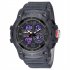 SMAEL Luxury Men Fashion Business Watch Led Digital Sports Quartz Wristwatch Casual Waterproof Calendar Clock Watches transparent white