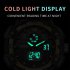SMAEL Men Sports Watch Fashion Clock 50m Waterproof Luminous Pointer Multi functional Digital Quartz Wristwatch White