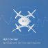 SMAO M7S mini drone features a 0 3MP camera that allows you to shoot pictures and video from the skies  FPV support further increases your experience 