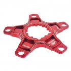 SNAIL GXP Crank Transfer 104BCD Conversion Claws Turn 110BCD Conversions Parts 4 5 Claw Change Crankset Chainwheel GXP crank turn 110BCD five-claw conversion piece red