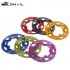 SNAIL Oval Chainring 110bcd Road Bike 50T 35T Double Bicycle Chain Ring Cycling Chainwheel Disc Bike Parts Red