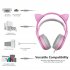 SOMIC G951S Pink Cat Headphones Wired Gaming Headset 3 5mm Headset with Mic for PC Pink