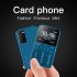SOYES S10p Mini Card Cellphone 2g Gsm 800mah Ultra thin Small Portable Blue