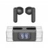 SP28 E90 Wireless Earbuds In Ear Stereo Earphones With Charging Case LED Power Display Noise Canceling Ear Buds For Cell Phone Gaming Computer Laptop Sport blac