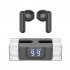 SP28 E90 Wireless Earbuds In Ear Stereo Earphones With Charging Case LED Power Display Noise Canceling Ear Buds For Cell Phone Gaming Computer Laptop Sport blac