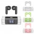 SP28 E90 Wireless Earbuds In Ear Stereo Earphones With Charging Case LED Power Display Noise Canceling Ear Buds For Cell Phone Gaming Computer Laptop Sport pink