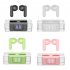 SP28 E90 Wireless Earbuds In Ear Stereo Earphones With Charging Case LED Power Display Noise Canceling Ear Buds For Cell Phone Gaming Computer Laptop Sport pink