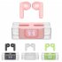 SP28 E90 Wireless Earbuds In Ear Stereo Earphones With Charging Case LED Power Display Noise Canceling Ear Buds For Cell Phone Gaming Computer Laptop Sport pink