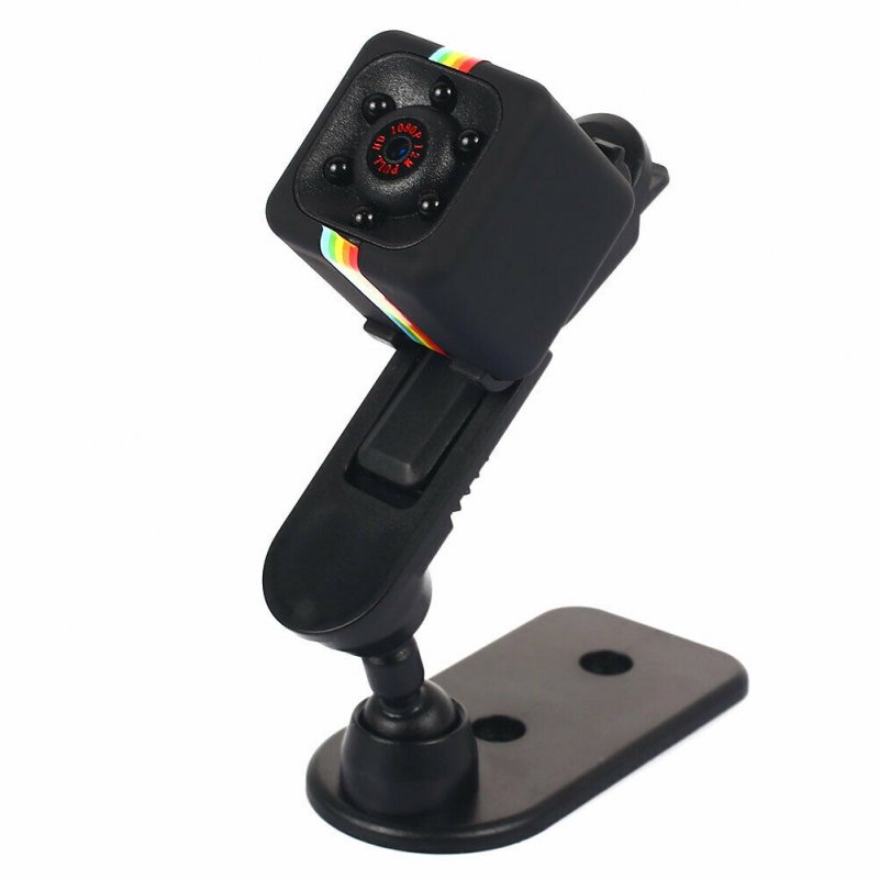 SQ11 Full HD 720P Mini Car Camera All Black