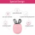 SR1808 Multifunction Silicone Face Cleanser Soft Pore Cleansing Brush Massager Deep Cleansing Exfoliation  Pink