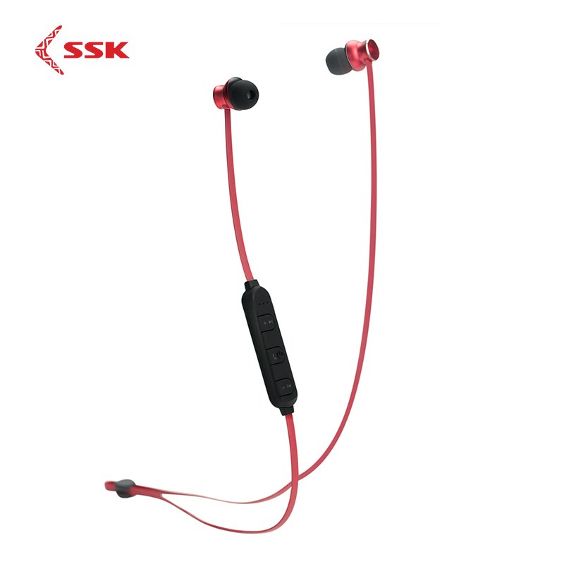 SSK BT01 Bluetooth Sports Earphone Red