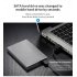 SSK HDD Case 2 5 Inch SATA to USB 3 0 Adapter Hard Drive Enclosure SSD HDD Case Hard Disk Box HE V600 gray