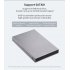 SSK HDD Case 2 5 Inch SATA to USB 3 0 Adapter Hard Drive Enclosure SSD HDD Case Hard Disk Box HE V600 gray