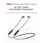SSK Wireless <span style='color:#F7840C'>Bluetooth</span> Earphone -Black