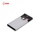 SSK SHE C310 SATA to USB 3 0 HDD Enclosure 2 5 Inch External Hard Disk Case Type C Interface High Speed Hard Drive Box Silver