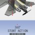 SU 35 2 4G Remote Control Glider Six Axis Gyro Fixed Wing 6D Inverted Flight LED Night Flight Model Aircraft Toy Standard 2 batteries