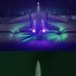 SU 35 2 4G Remote Control Glider Six Axis Gyro Fixed Wing 6D Inverted Flight LED Night Flight Model Aircraft Toy light version battery