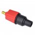 SUP Boat Pump Valve Adapter with Connectors  for Kayak Dinghy Inflatable Boat Bed Manner red inflatable adapter