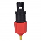 SUP Boat Pump Valve Adapter with Connectors  for Kayak Dinghy Inflatable Boat Bed Manner red inflatable adapter