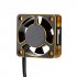 SURPASS HOBBY Metal Motor Cooling Fan RC Car Accessory 28000RPM Heat Dissipation Cooling Fan for 540 Brushless Motor Small size yellow