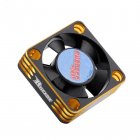 SURPASS HOBBY Metal Motor Cooling Fan RC Car Accessory 28000RPM Heat Dissipation Cooling Fan for 540 Brushless Motor Small size yellow