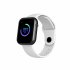 SX16 Smart Bracelet Watch 1 3inch TFT Screen Bluetooth4 0 Blood Pressure Heart Rate Monitor Fitness Tracker Wristband Black shell blue PU strap