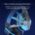 SY830MV Wired Headsets Over Ear Stereo Earphones Cool Lighting Gaming Headset for Smart Phones Computer Laptop Tablet Black Red