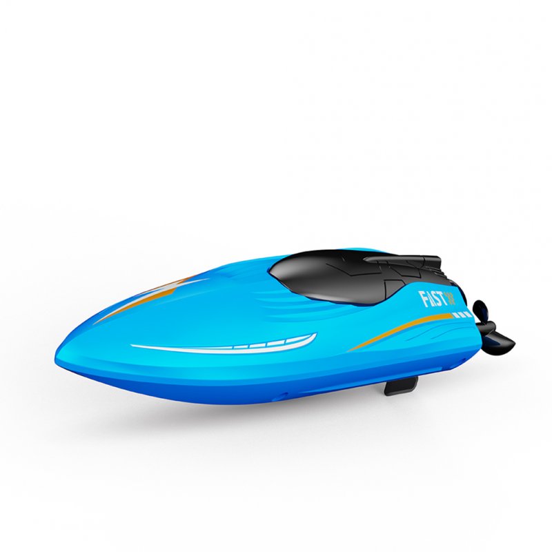 2.4g Remote Control Boat High-Speed Double-Sided Driving Stunt RC Boat with Light Summer Water Speedboat Toy 