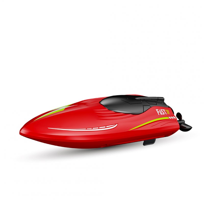 2.4g Remote Control Boat High-Speed Double-Sided Driving Stunt RC Boat with Light Summer Water Speedboat Toy 