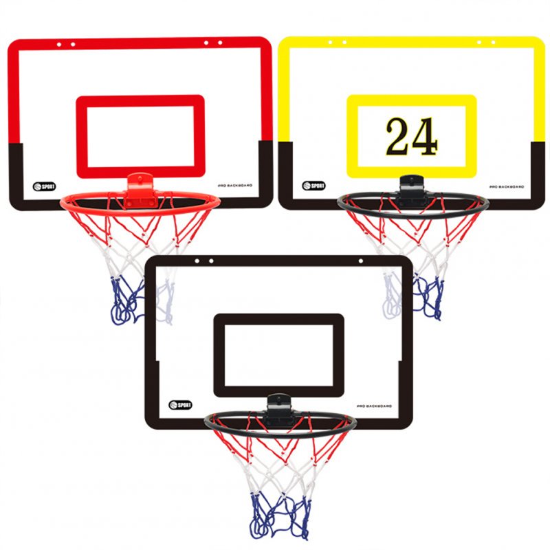 Children Basketball  Stand Indoor Hanging Wall-mounted Free Punching Mobile Shooting Frame Basketball Board Sports Toys 