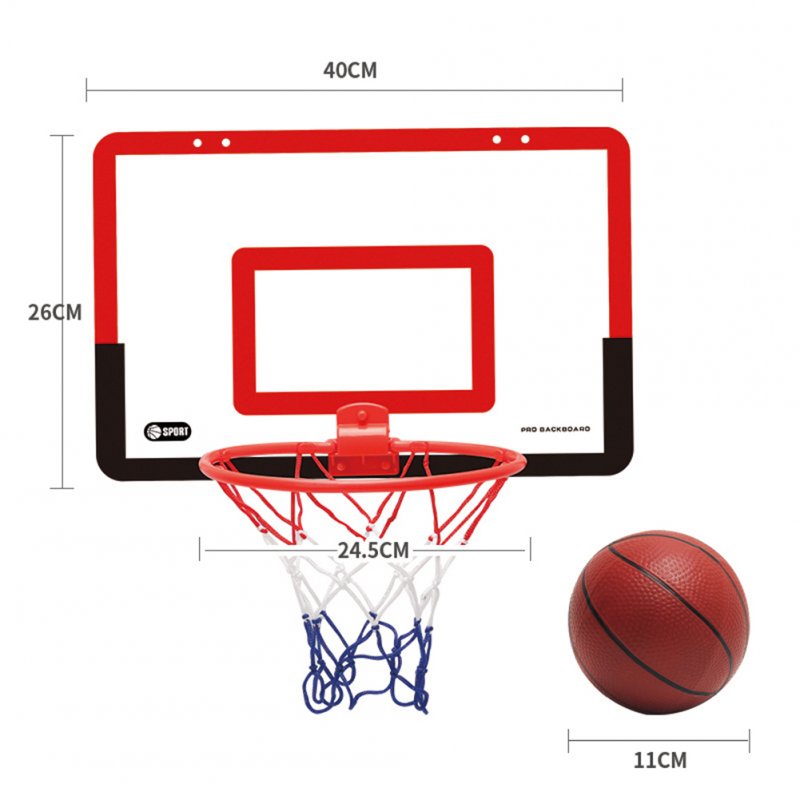 Children Basketball  Stand Indoor Hanging Wall-mounted Free Punching Mobile Shooting Frame Basketball Board Sports Toys 