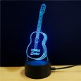 Guitar 3D LED Color Light